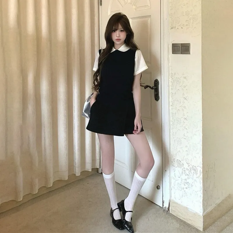 RTNH Spring Summer Skirt Set Women's-4