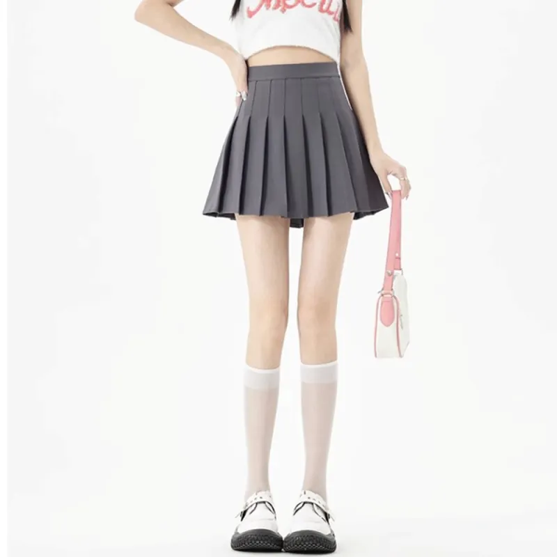 Vine Color Casual Short Skirts Women's-52