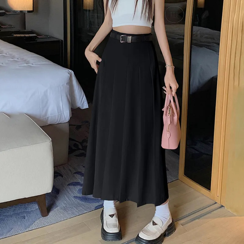 RTNH Casual Long Skirts Women's-11