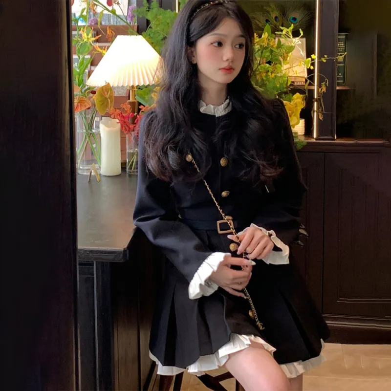 FLIM Long Sleeved Dresses Women's-7