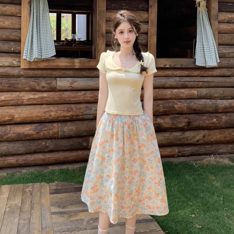 RTNH Two Piece Skirt Sets Women's-5