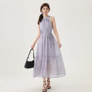RTNH Sleeveless Dresses Women's Light Purple
