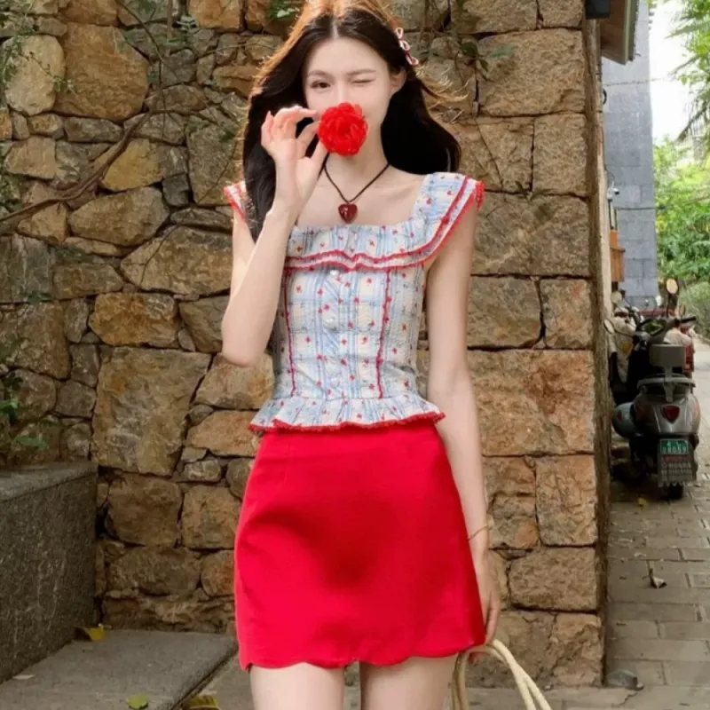 RTNH Two Piece Skirt Sets Women's-2