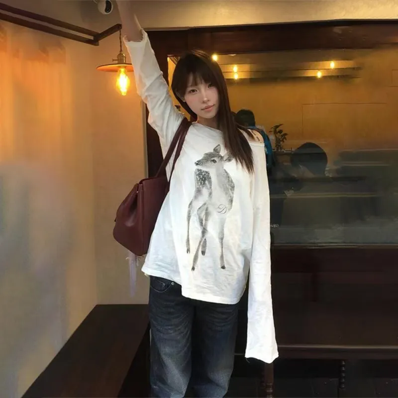 RTNH T Shirts Women's White-2