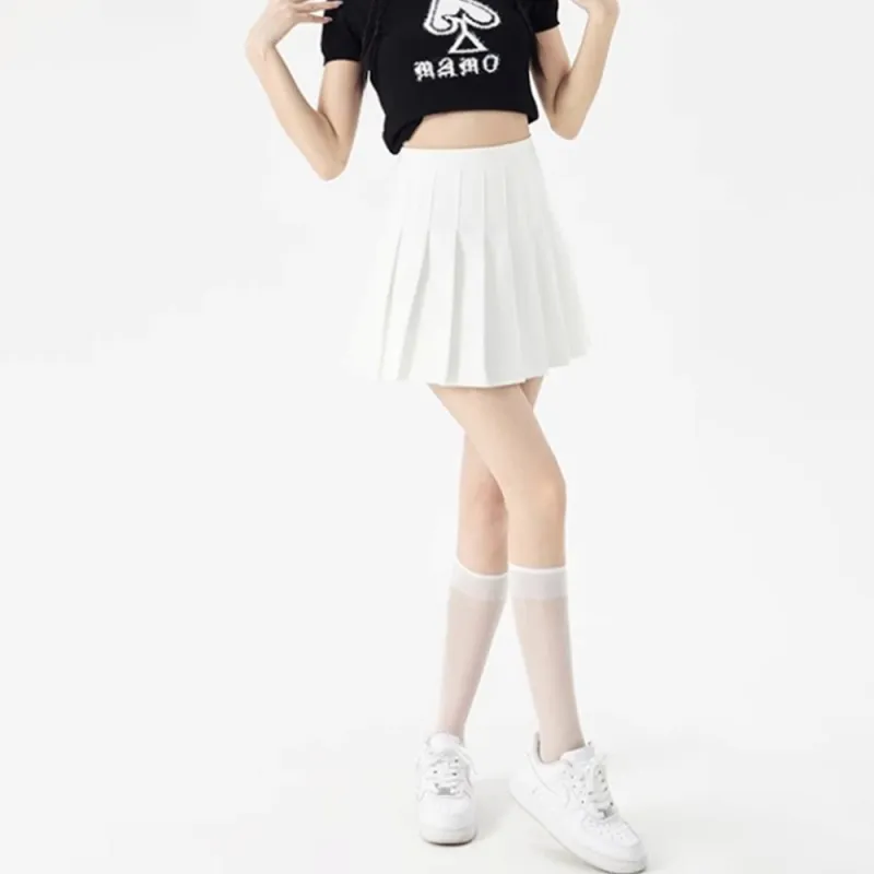 Vine Color Casual Short Skirts Women's-30