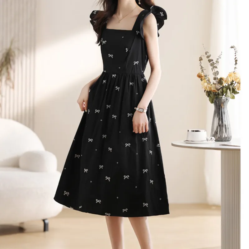 RTNH Sleeveless Dress Women's Black-8