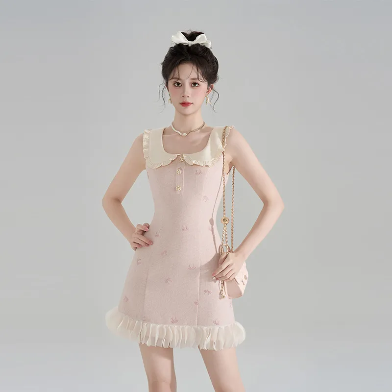 RTNH Sleeveless Dresses Women's Light Pink-2