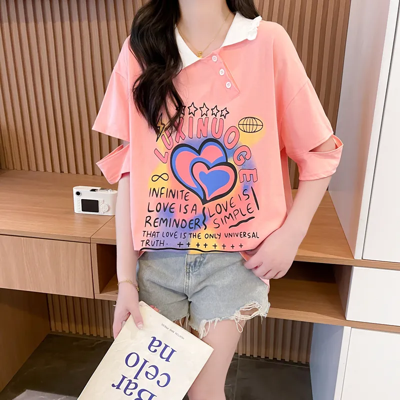RTNH T Shirts Women's Pink-4