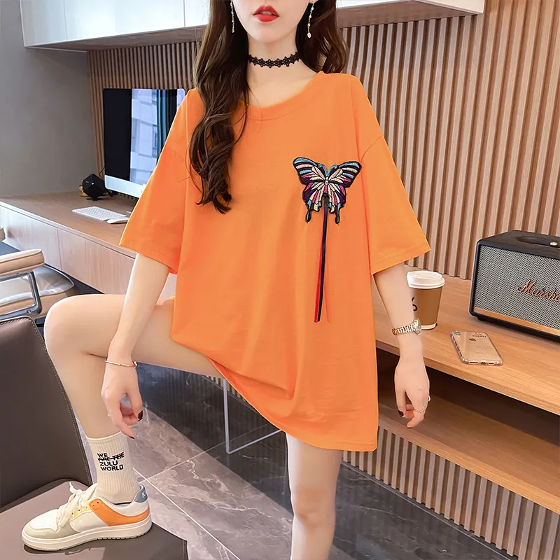 RTNH T Shirts Women's Orange-8