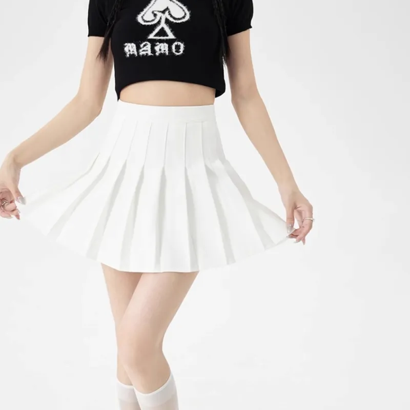 Vine Color Casual Short Skirts Women's-31