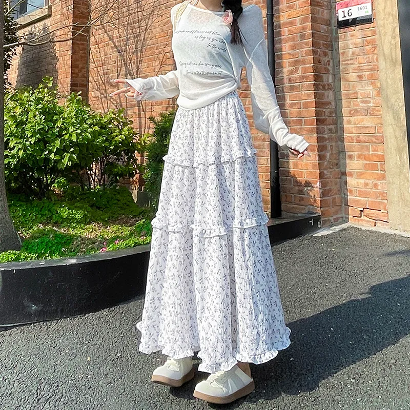 RTNH Casual Long Skirts Women's-1