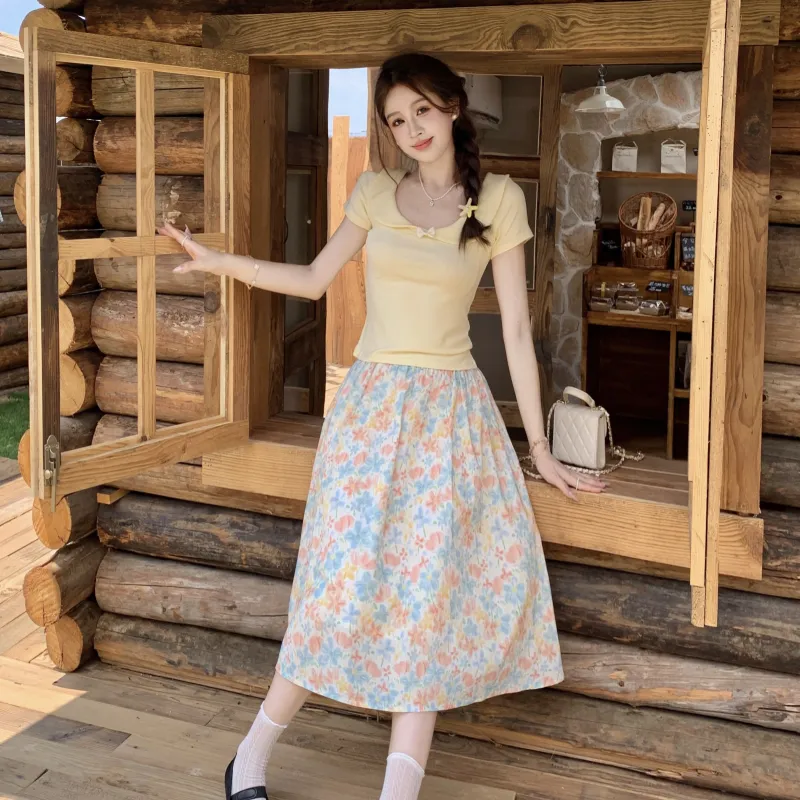 RTNH Two Piece Skirt Sets Women's-2