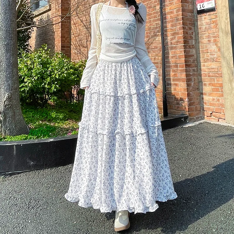 RTNH Casual Long Skirts Women's-2