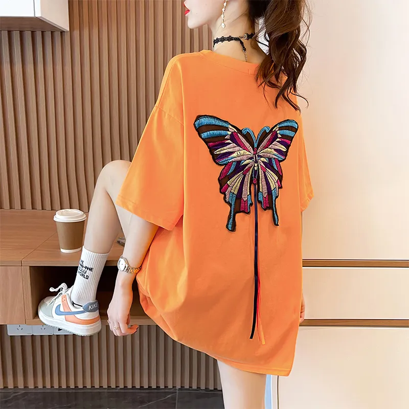 RTNH T Shirts Women's Orange-4