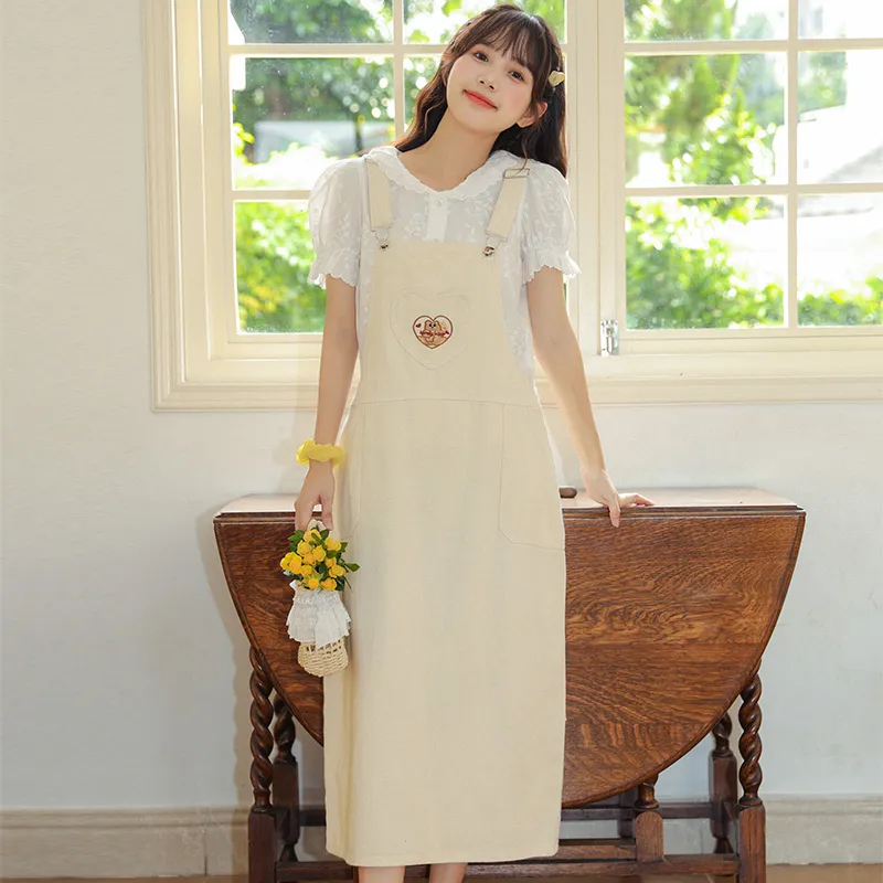 RTNH Slip Dresses Women's Apricot-3