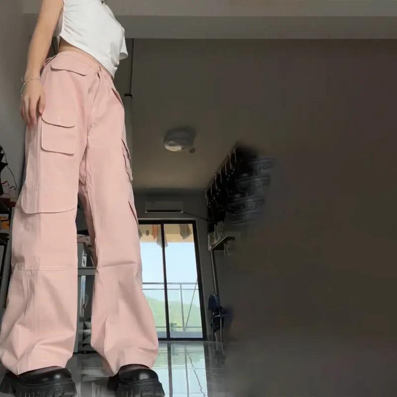 RTNH Cargo Pants Women's Pink-4