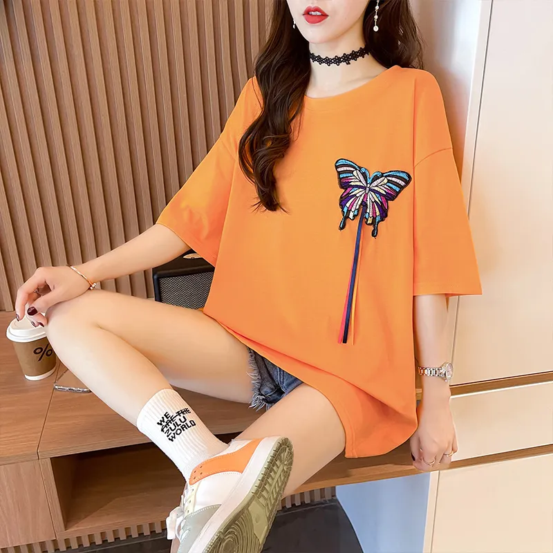 RTNH T Shirts Women's Orange-6