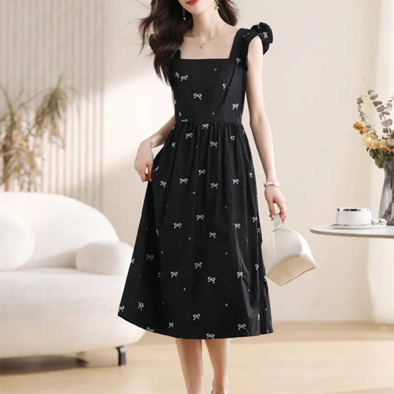 RTNH Sleeveless Dress Women's Black-5