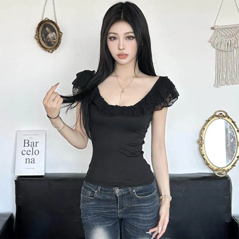 RTNH T Shirts Women's Black-5