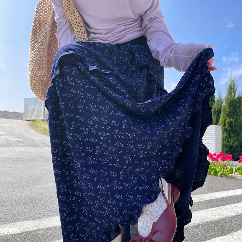 RTNH Casual Long Skirts Women's-12