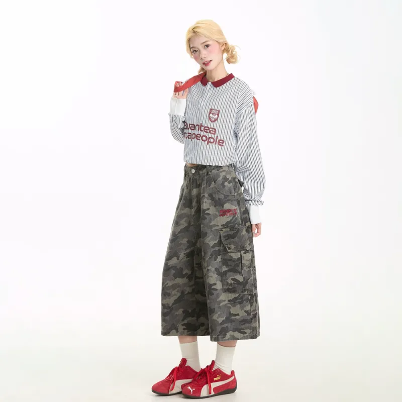 RTNH Cargo Shorts Women's Camouflage-5