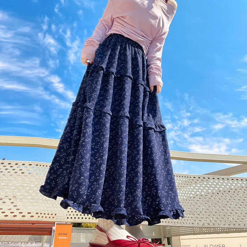 RTNH Casual Long Skirts Women's-9