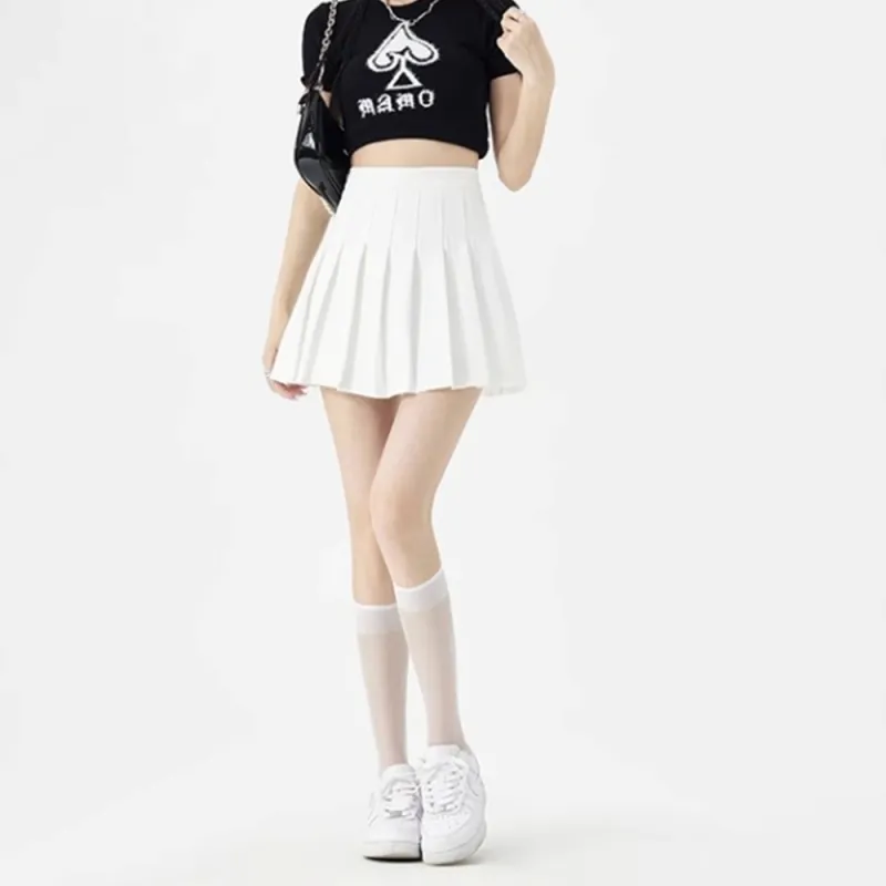 Vine Color Casual Short Skirts Women's-26