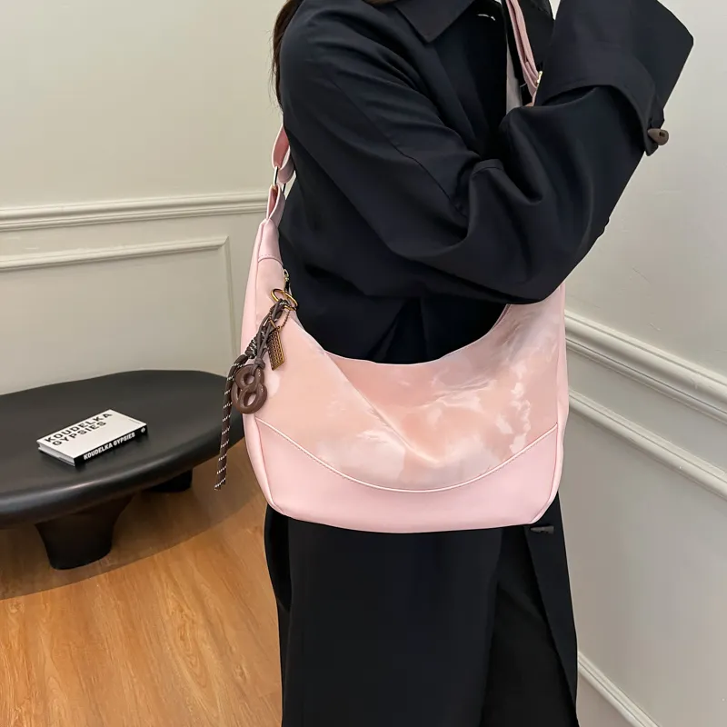 Gerlanx Pu Crossbody Bag Small Size Women's White/Black/Pink/Brown-13