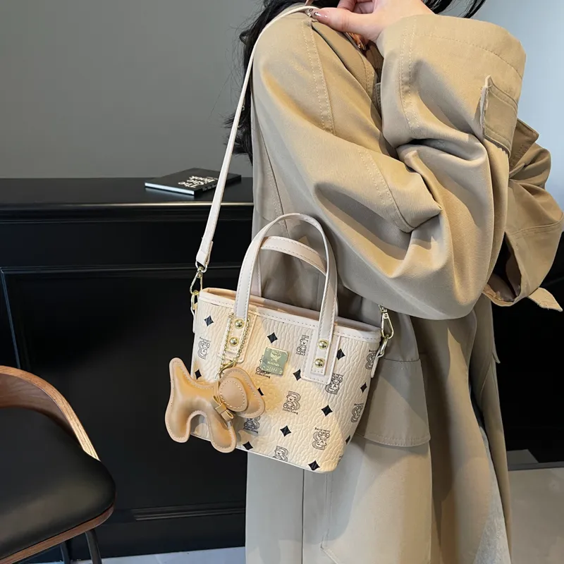 Gerlanx PU Crossbody One Shoulder Handbag Regular Women's New Brown/Girly Pink/Ecru/Black-18