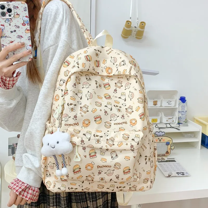 Gerlanx Composite Cloth Backpack Women's Multicolor-11