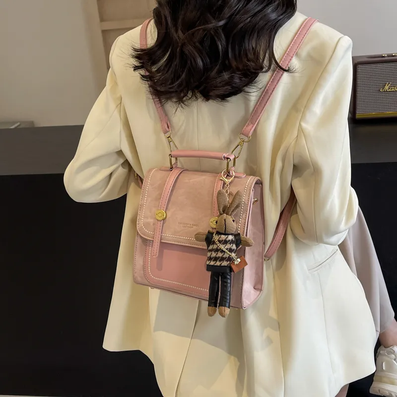 Gerlanx Pu Backpack Small Size Women's Multicolor-25