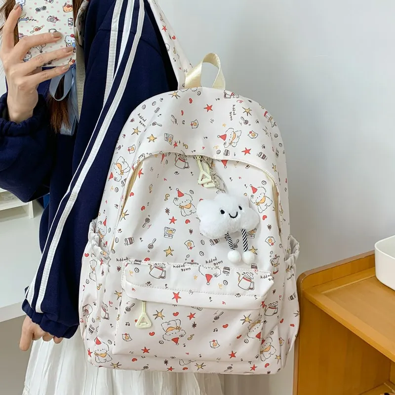 Gerlanx Composite Cloth Backpack Women's Multicolor-5