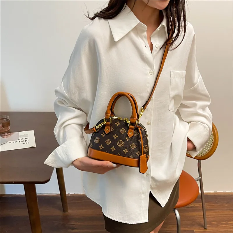 Gerlanx PU Dome Bag, Handbag, Shoulder Bag, Crossbody Bag Trumpets Women's Multicolor-21