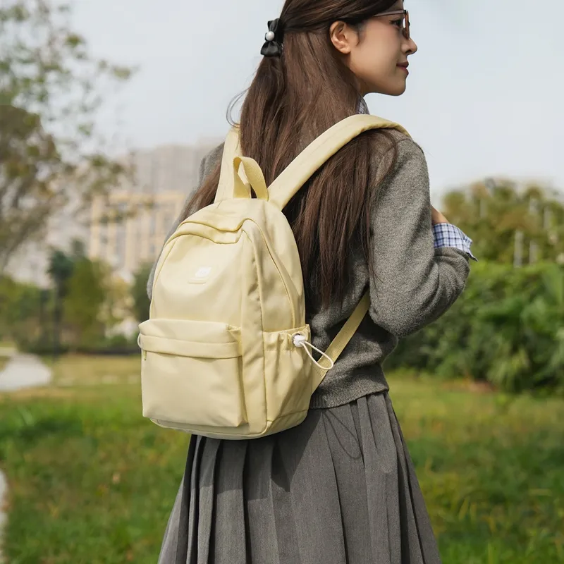 Gerlanx Nylon Backpack Women's White/Black/Blue/Pink/Mint Green/Yellow-7