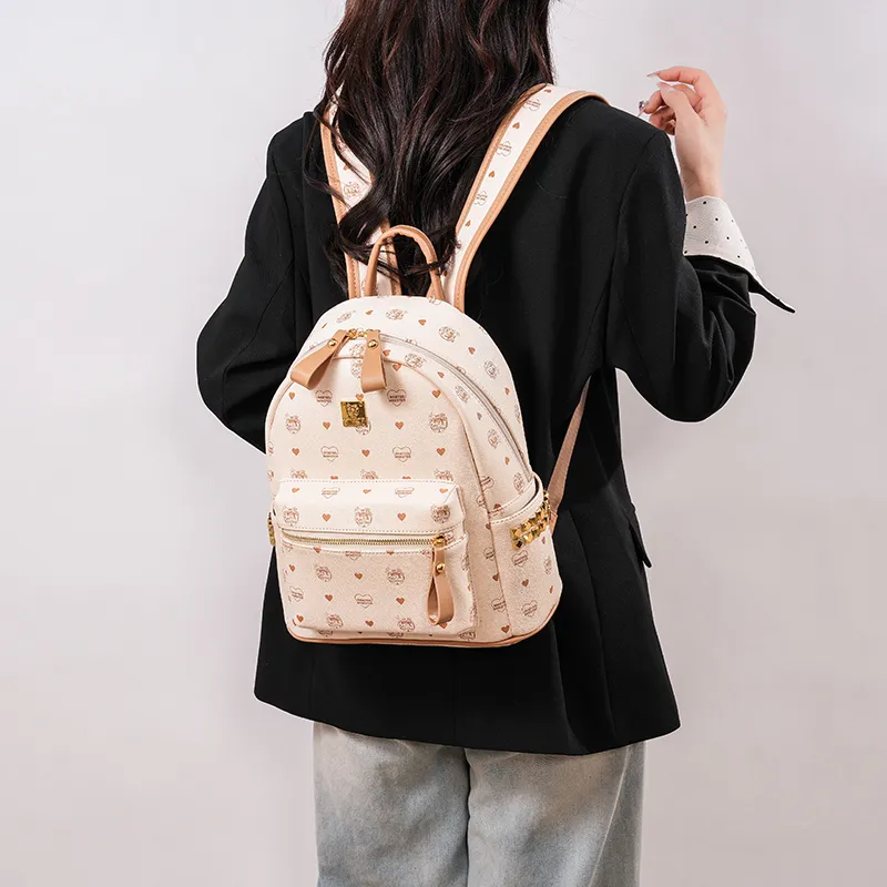 Gerlanx Pu Backpack Tubas Women's Multicolor-3