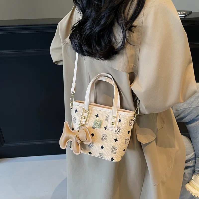Gerlanx PU Crossbody One Shoulder Handbag Regular Women's New Brown/Girly Pink/Ecru/Black-19