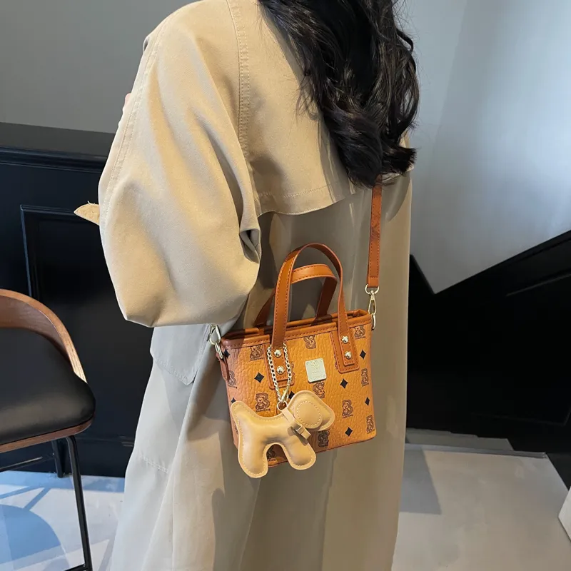 Gerlanx PU Crossbody One Shoulder Handbag Regular Women's New Brown/Girly Pink/Ecru/Black-5