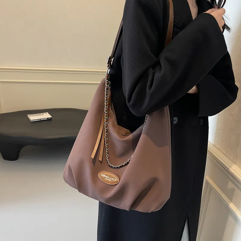 Gerlanx Pu Shoulder Bag Crossbody Bag Large Size Women's Saffron Ecru Coffee Black-24
