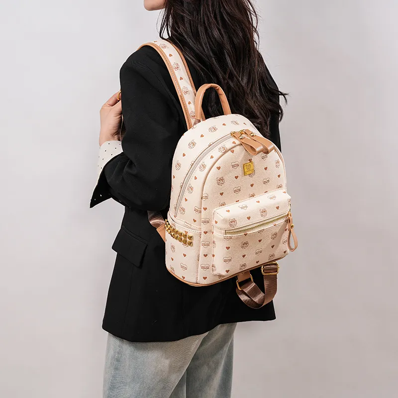 Gerlanx Pu Backpack Tubas Women's Multicolor-4