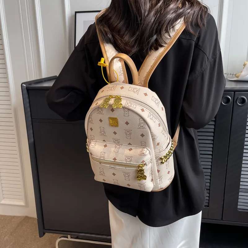Gerlanx PU Backpack Regular Women's Multicolor-31