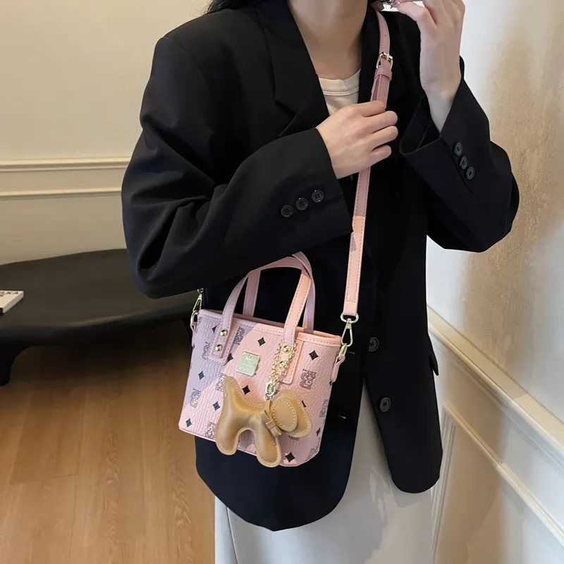 Gerlanx PU Crossbody One Shoulder Handbag Regular Women's New Brown/Girly Pink/Ecru/Black-13