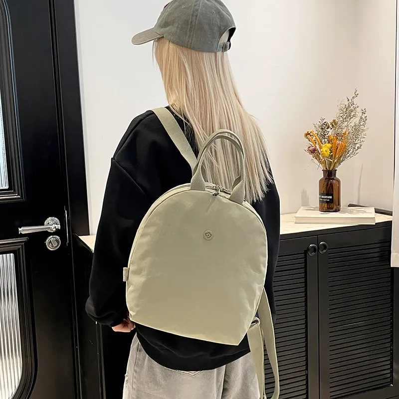 Gerlanx Nylon Fabric Backpack Medium Size Women's Multicolor-15