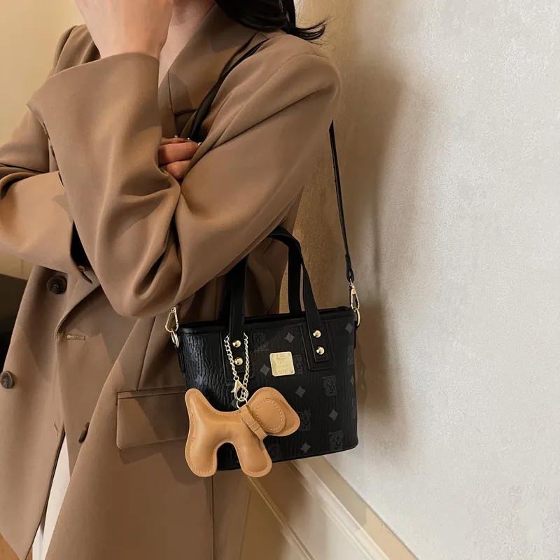 Gerlanx PU Crossbody One Shoulder Handbag Regular Women's New Brown/Girly Pink/Ecru/Black-23