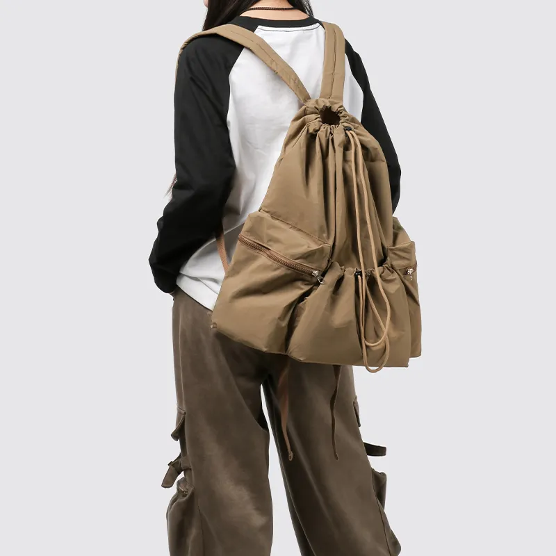 Gerlanx Nylon Backpack Tubas Unisex Multicolor-21