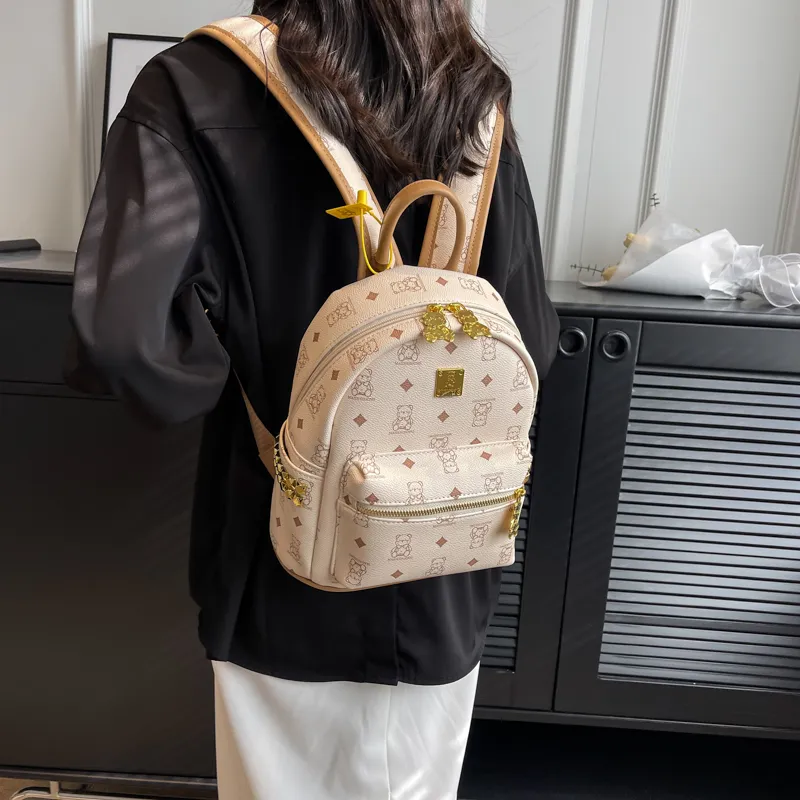 Gerlanx PU Backpack Regular Women's Multicolor-30