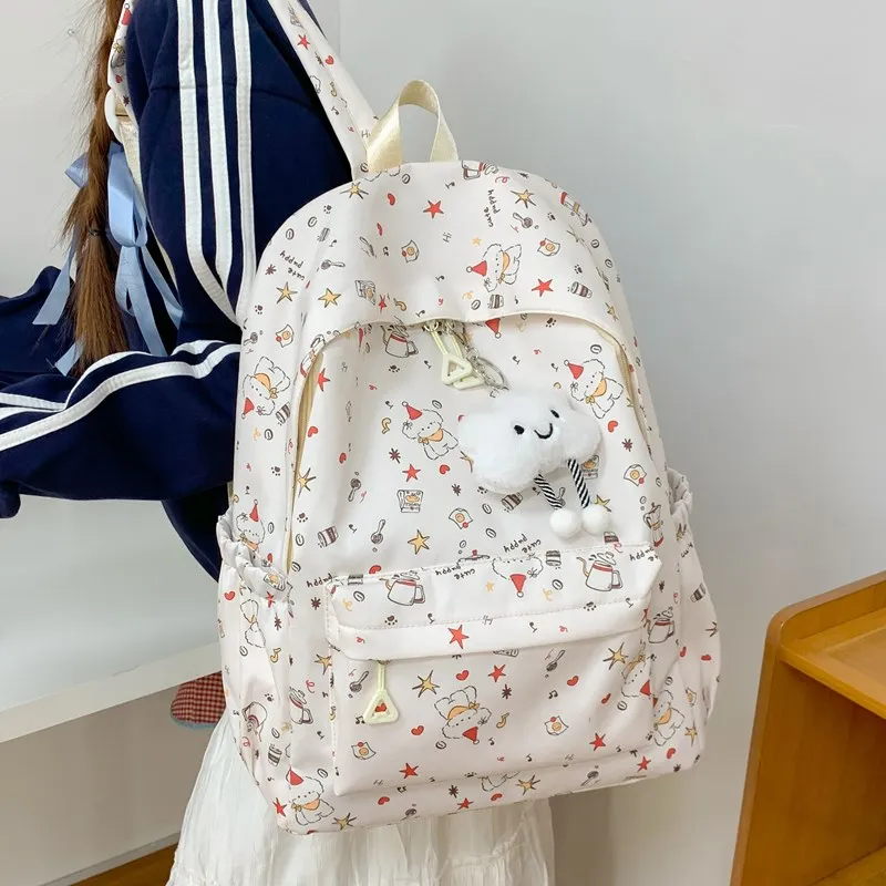 Gerlanx Composite Cloth Backpack Women's Multicolor-4