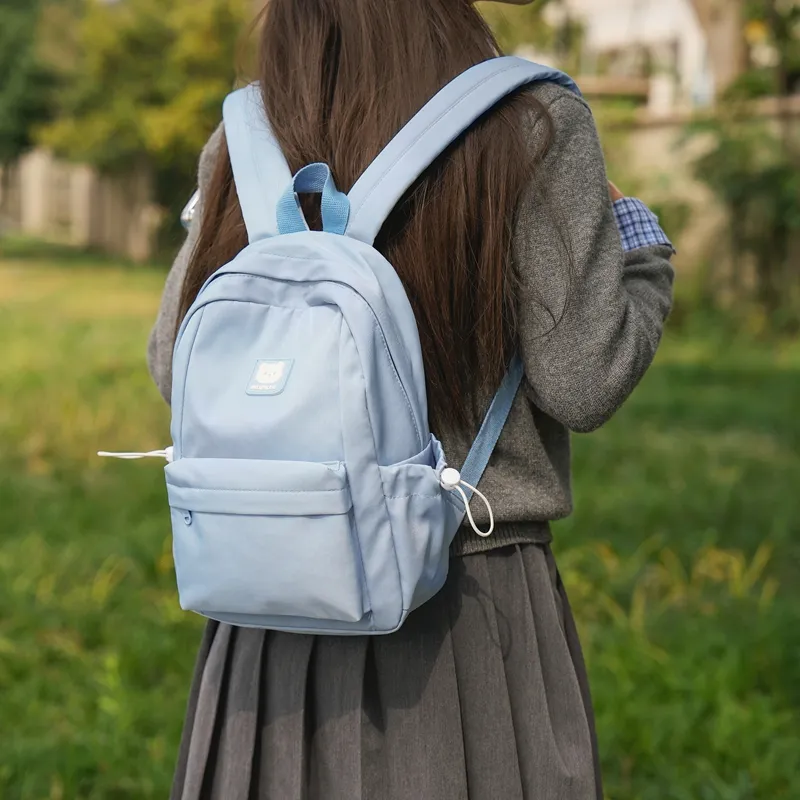 Gerlanx Nylon Backpack Women's White/Black/Blue/Pink/Mint Green/Yellow-11
