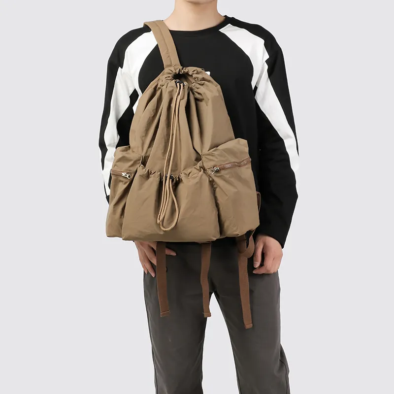 Gerlanx Nylon Backpack Tubas Unisex Multicolor-20