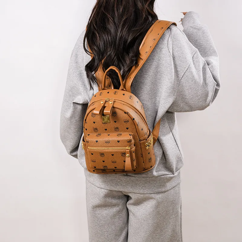 Gerlanx Pu Backpack Tubas Women's Multicolor-8