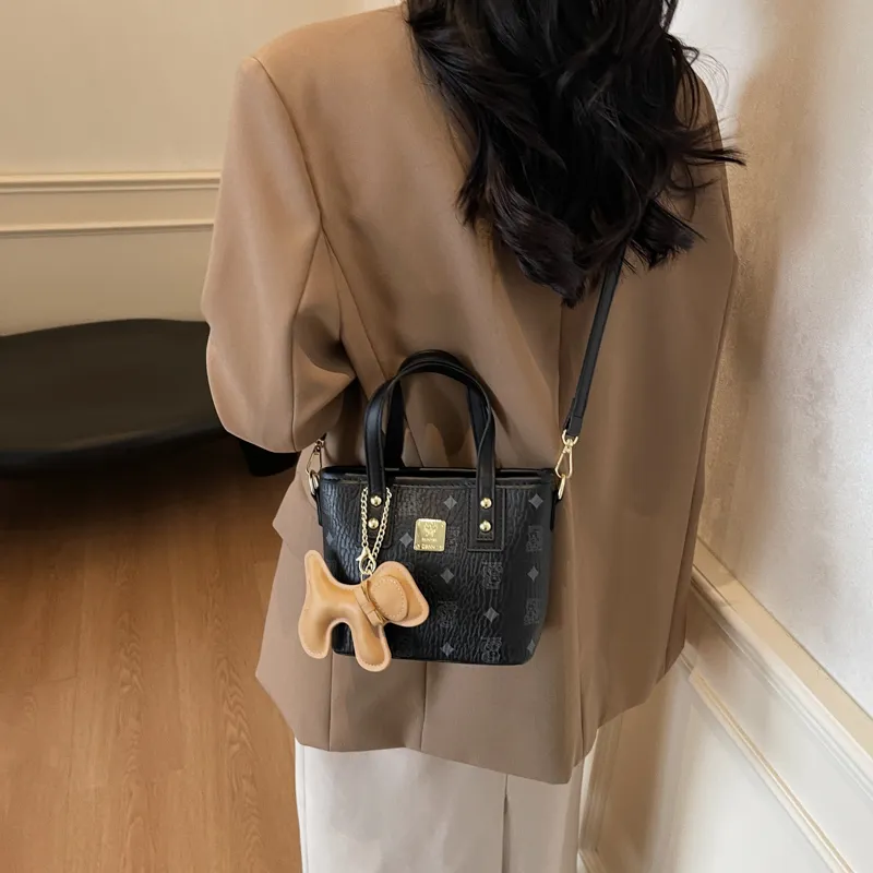 Gerlanx PU Crossbody One Shoulder Handbag Regular Women's New Brown/Girly Pink/Ecru/Black-26